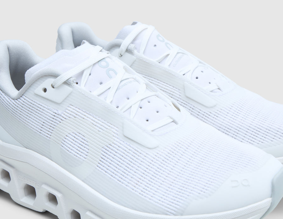 On Women's Cloudmonster Void White / White
