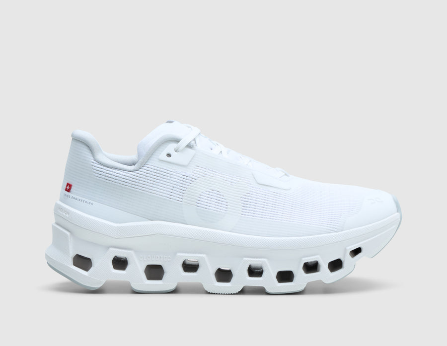 On Women's Cloudmonster Void White / White