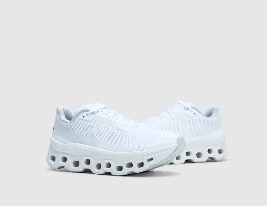 On Women's Cloudmonster Void White / White
