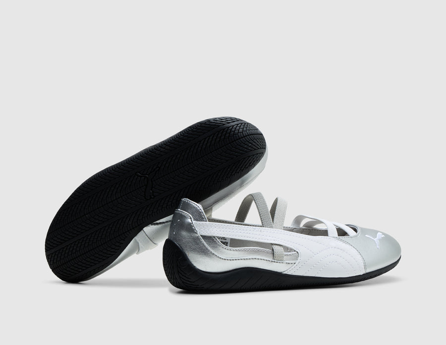 Puma Women's Speedcat Ballet Metallic Puma Silver / Puma White
