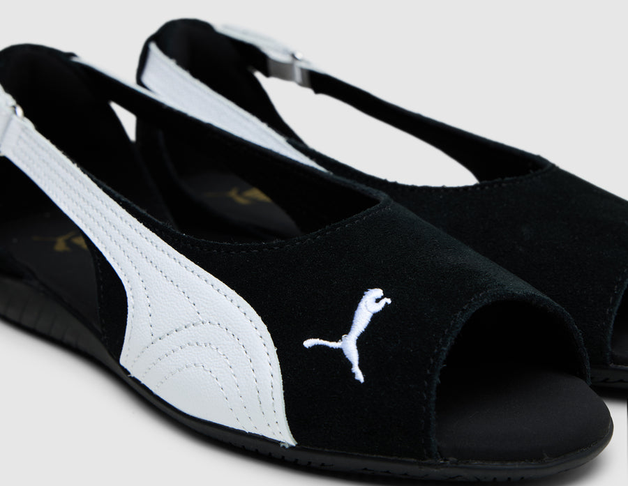 PUMA Women's Speedcat Sandal Black / Puma White