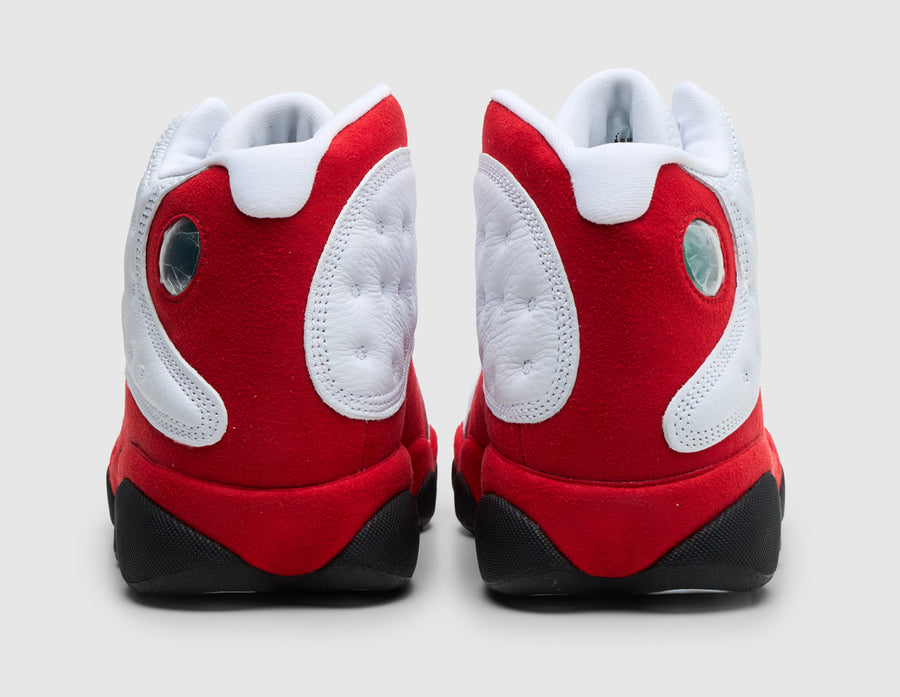 Jordan 13 Retro White / Black - True Red