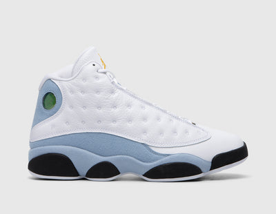 Jordan 13 Retro White / Yellow - Blue Grey - Sneakers