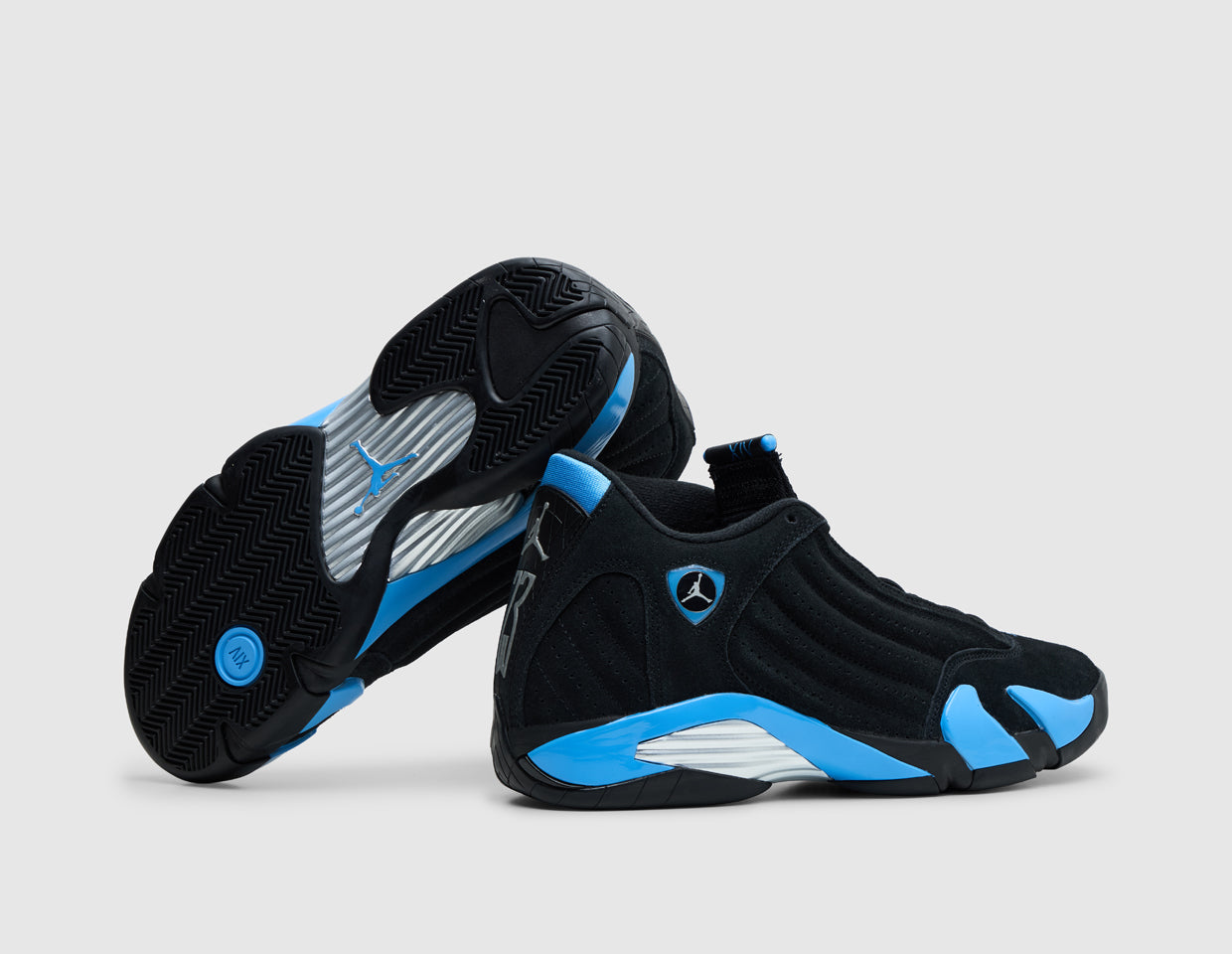 Jordan 14 Retro Black / White - University Blue – size? Canada