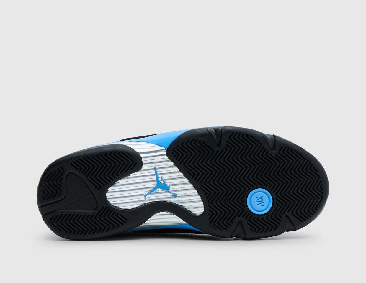 Jordan 14 Retro Black / White - University Blue – size? Canada