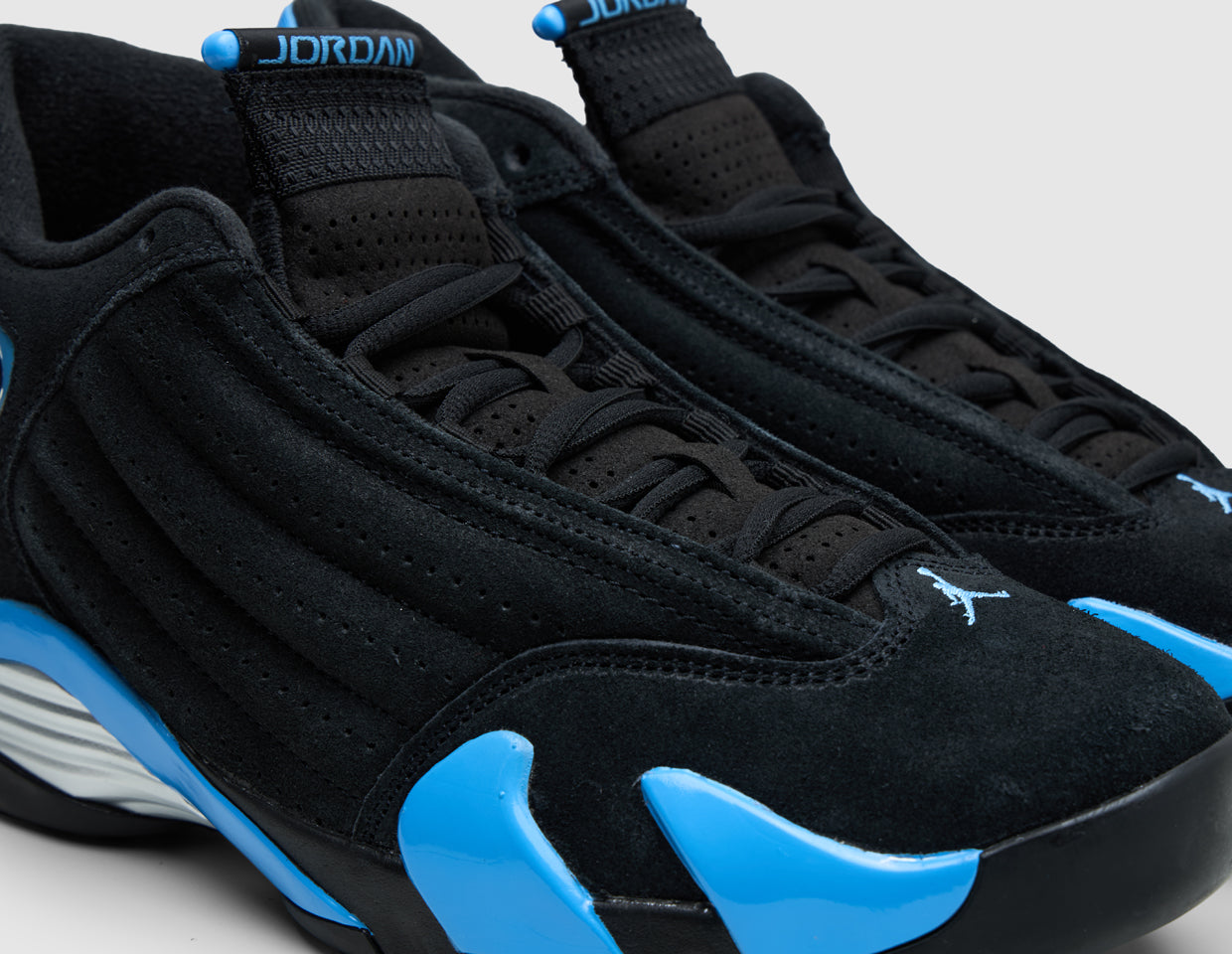 Jordan 14 Retro Black / White - University Blue – size? Canada
