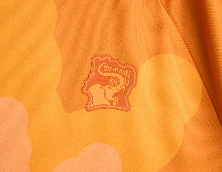 PUMA x Salehe Bembury Ivory Coast King Jersey / Dark Poppy