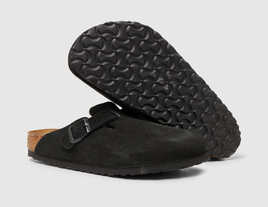 Birkenstock Boston Suede / Black