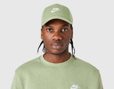 Nike Sportswear Heritage86 Futura Washed Cap Oil Green / White
