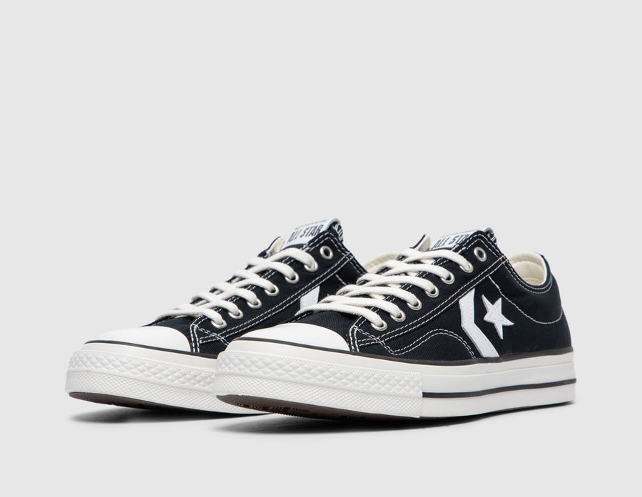 Converse Star Player 76 Premium Canvas Black / Vintage White - Black