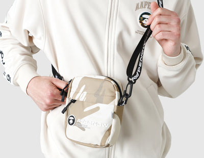 AAPE Small Shoulder Bag / Beige Ivory