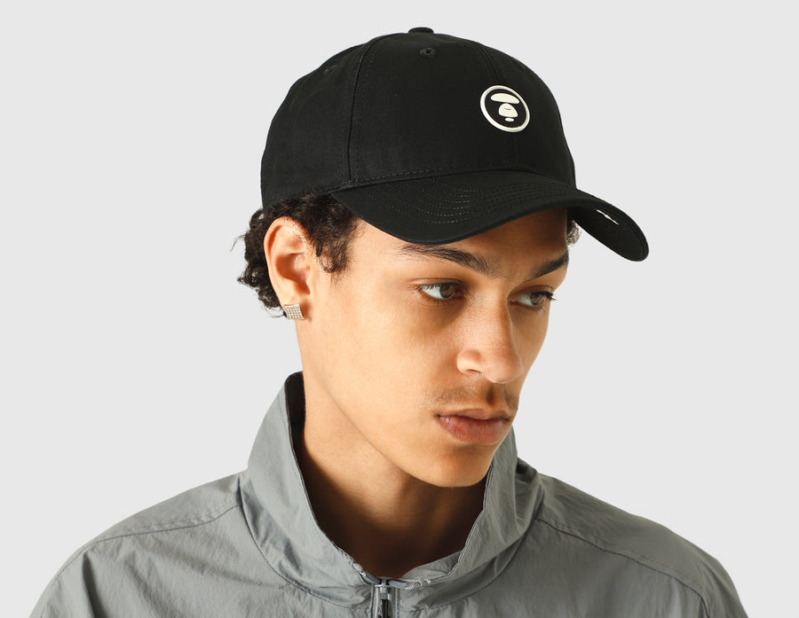 AAPE Now Cotton Twill AAPE Cap / Black