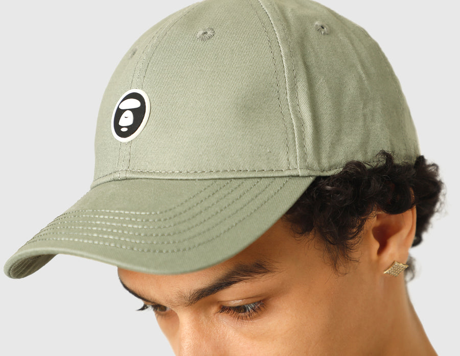 AAPE Now Cotton Twill AAPE Cap / Green