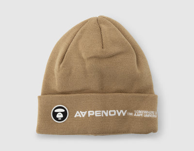 AAPE Now Beanie / Light Beige