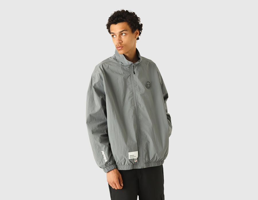 AAPE Now Nylon Zip Jacket / Grey