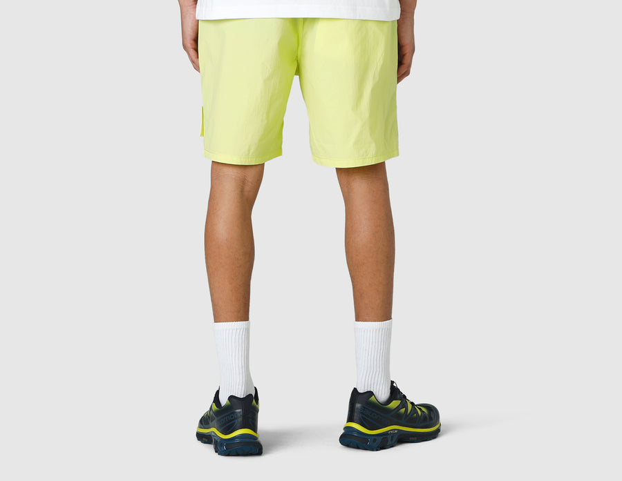 AAPE Woven Nylon Shorts / Yellow Beige