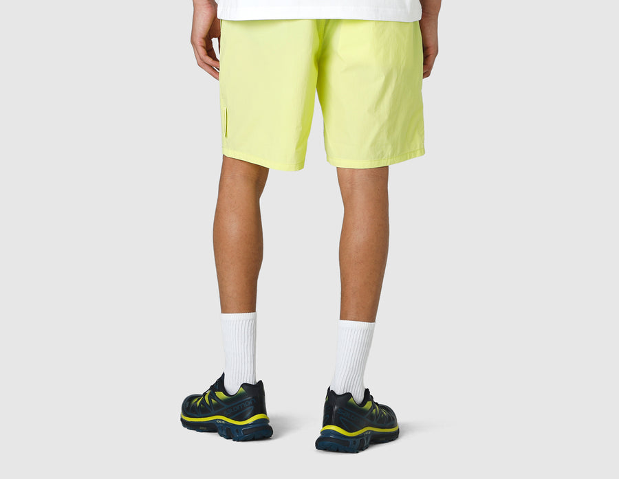 AAPE Woven Nylon Shorts / Yellow Beige