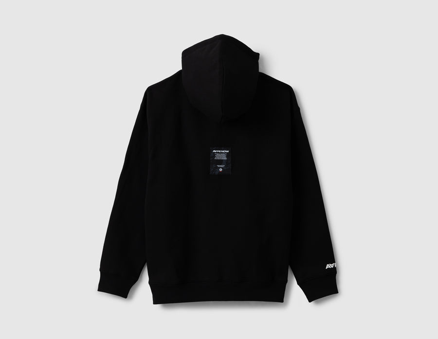 AAPE Now Zip Up Sweater / Black