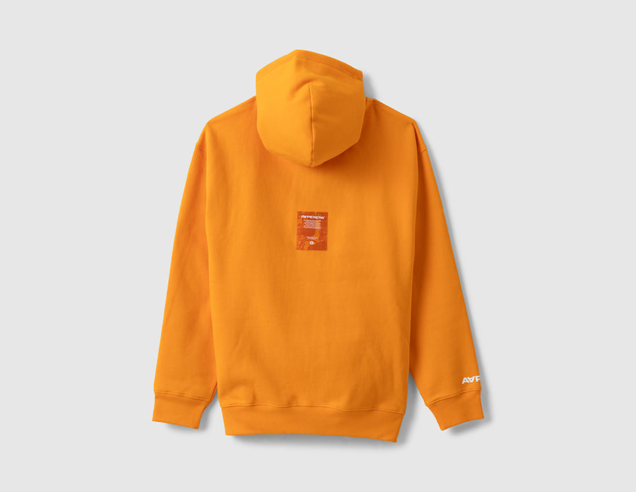 AAPE Now Zip Up Sweater / Light Orange
