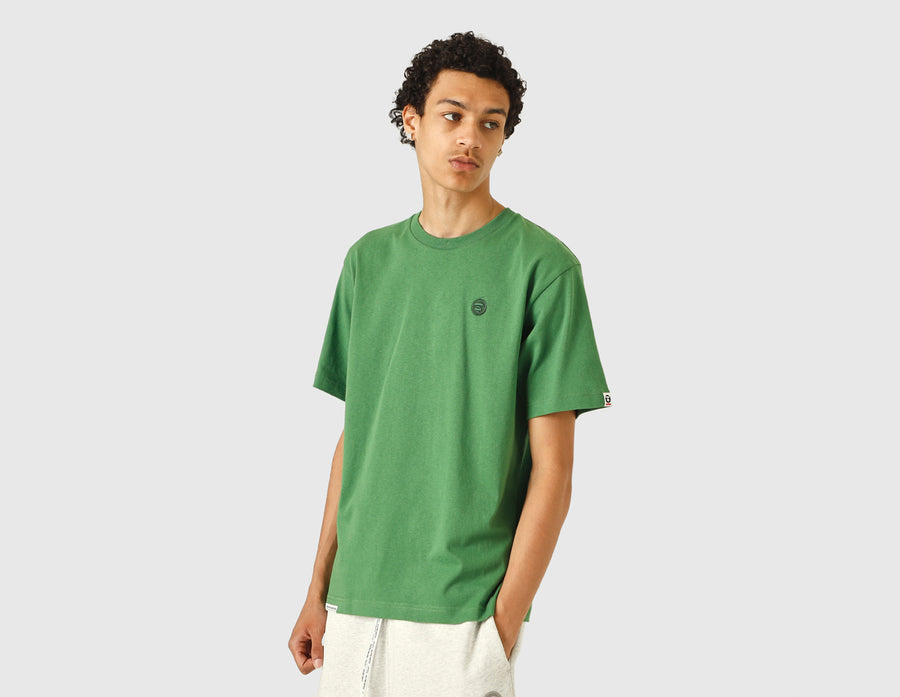 AAPE Now Embroidered Badge T-shirt / Juniper