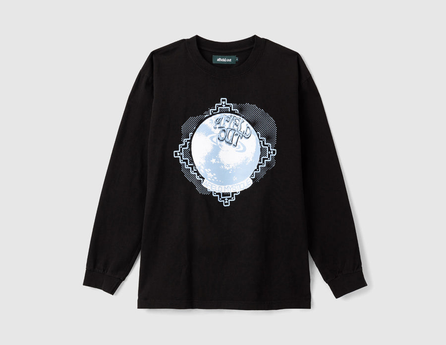 Afield Out Mystic Longsleeve T-Shirt / Black