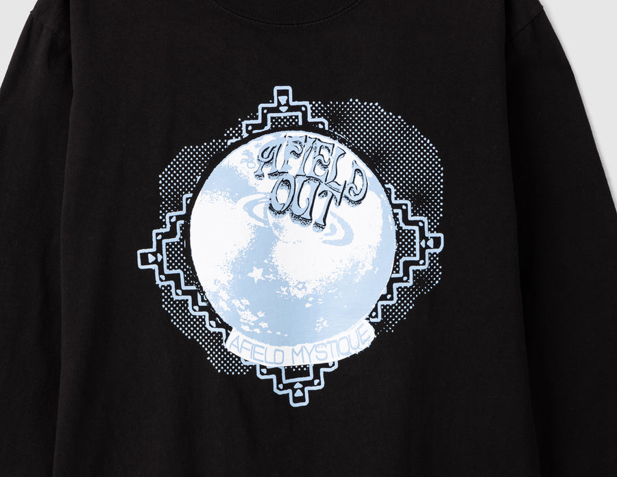 Afield Out Mystic Longsleeve T-Shirt / Black