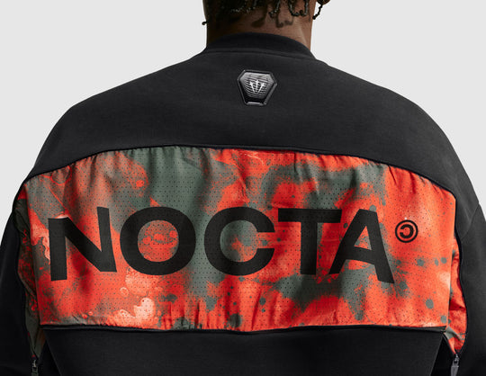 Nike NRG NOCTA Marquis Trapezuid-Cut Crewneck Black / Reflective Black