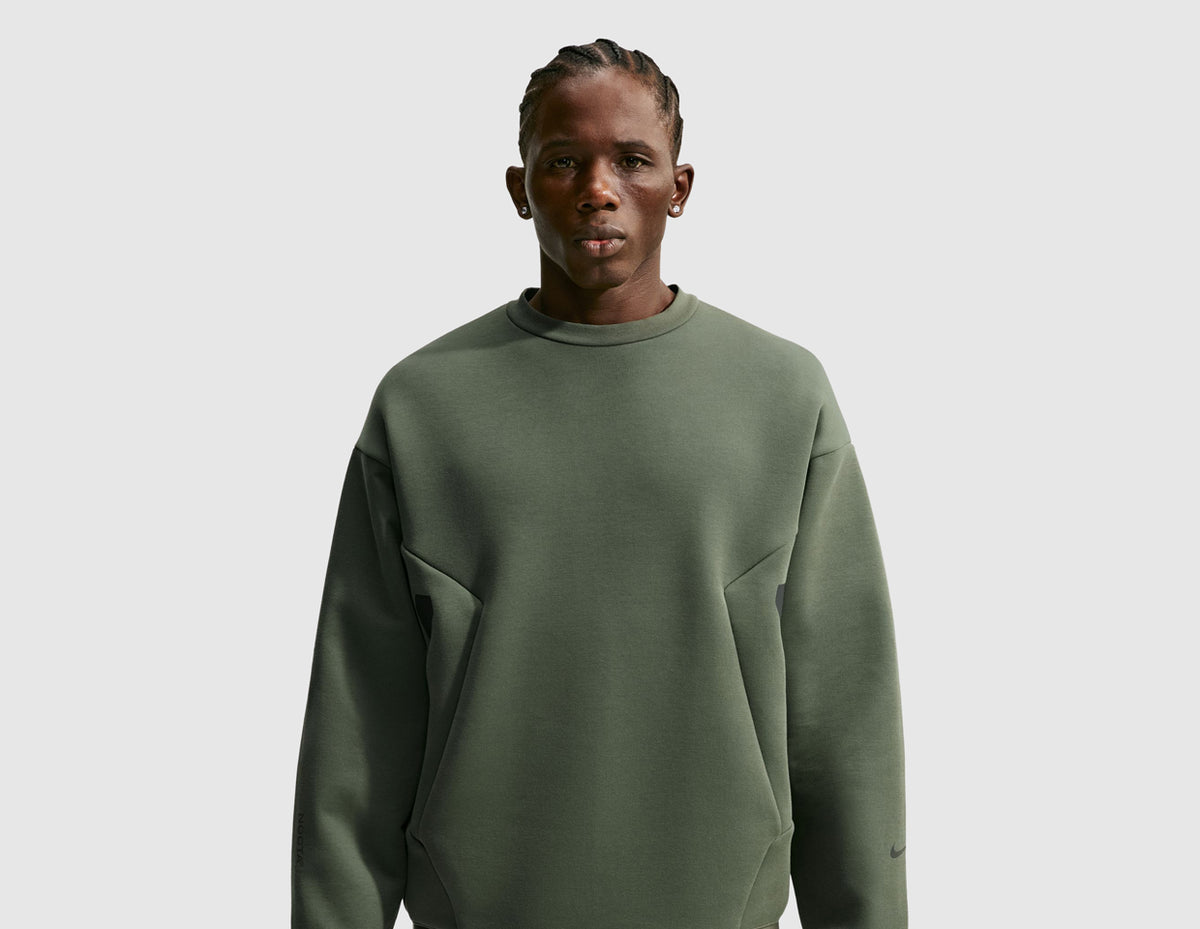 Nike NRG NOCTA Marquis Trapezuid-Cut Crewneck Twilight Marsh / Reflective Black