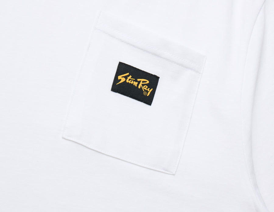 Stan Ray Patch Pocket T-Shirt / White