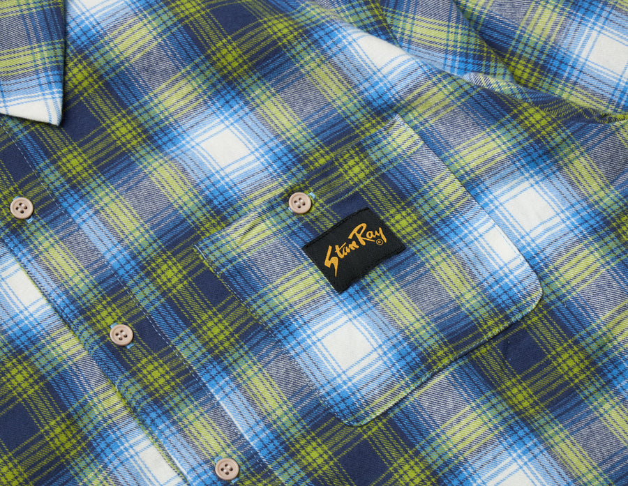 Stan Ray Flannel Shirt / Navy Plaid