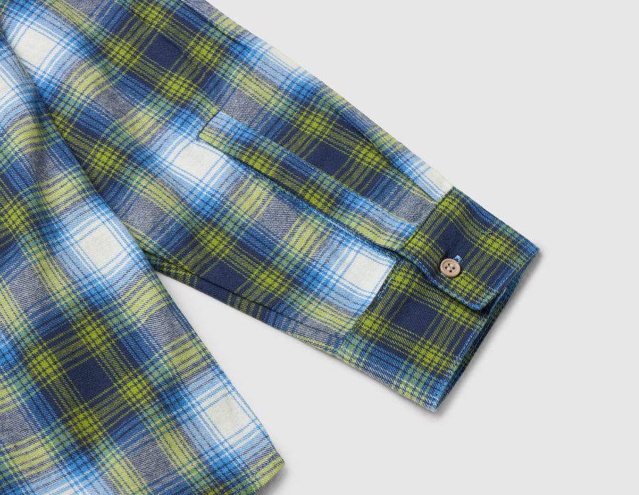 Stan Ray Flannel Shirt / Navy Plaid