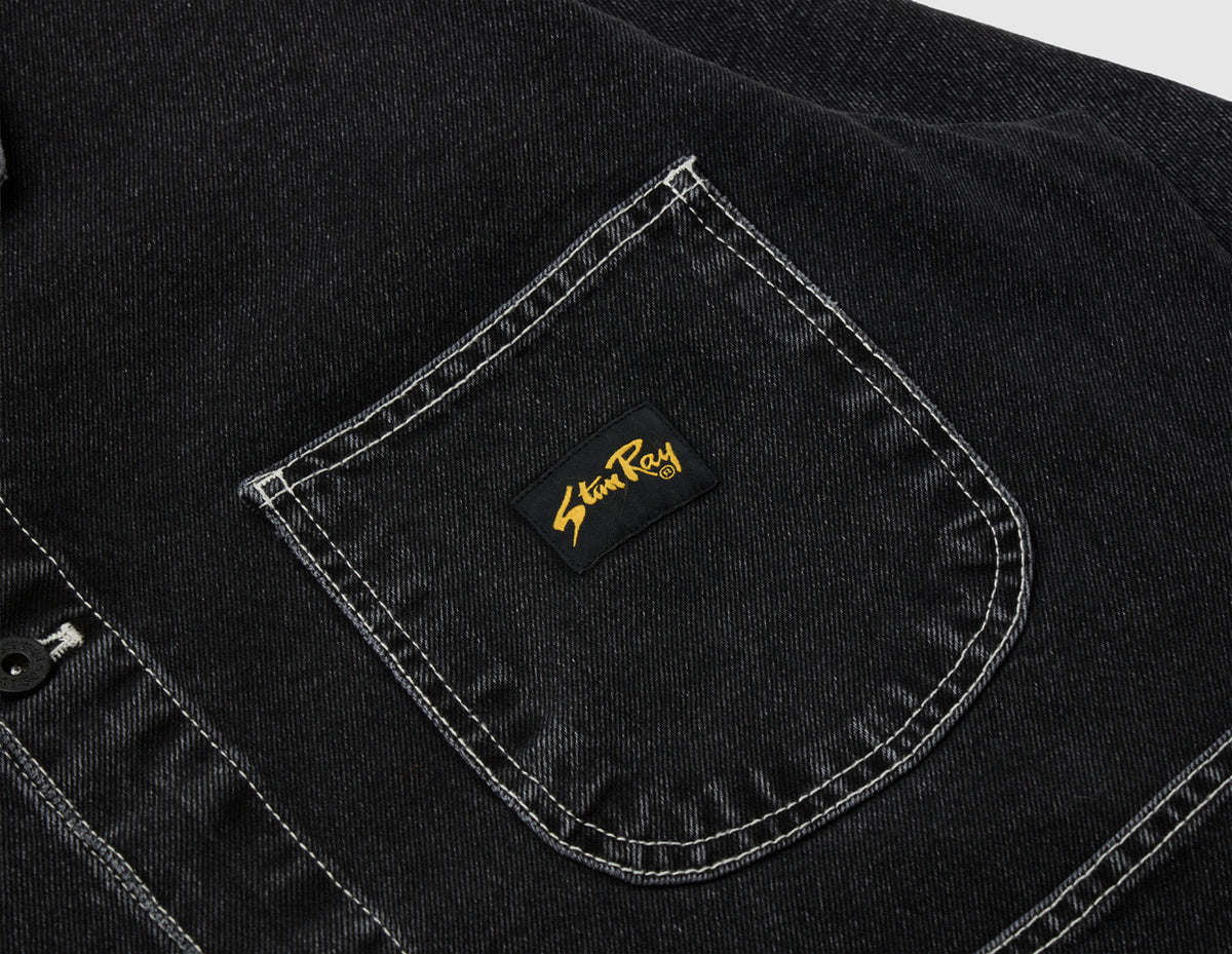 Stan Ray Coverall Jacket Stonewash / Black Denim