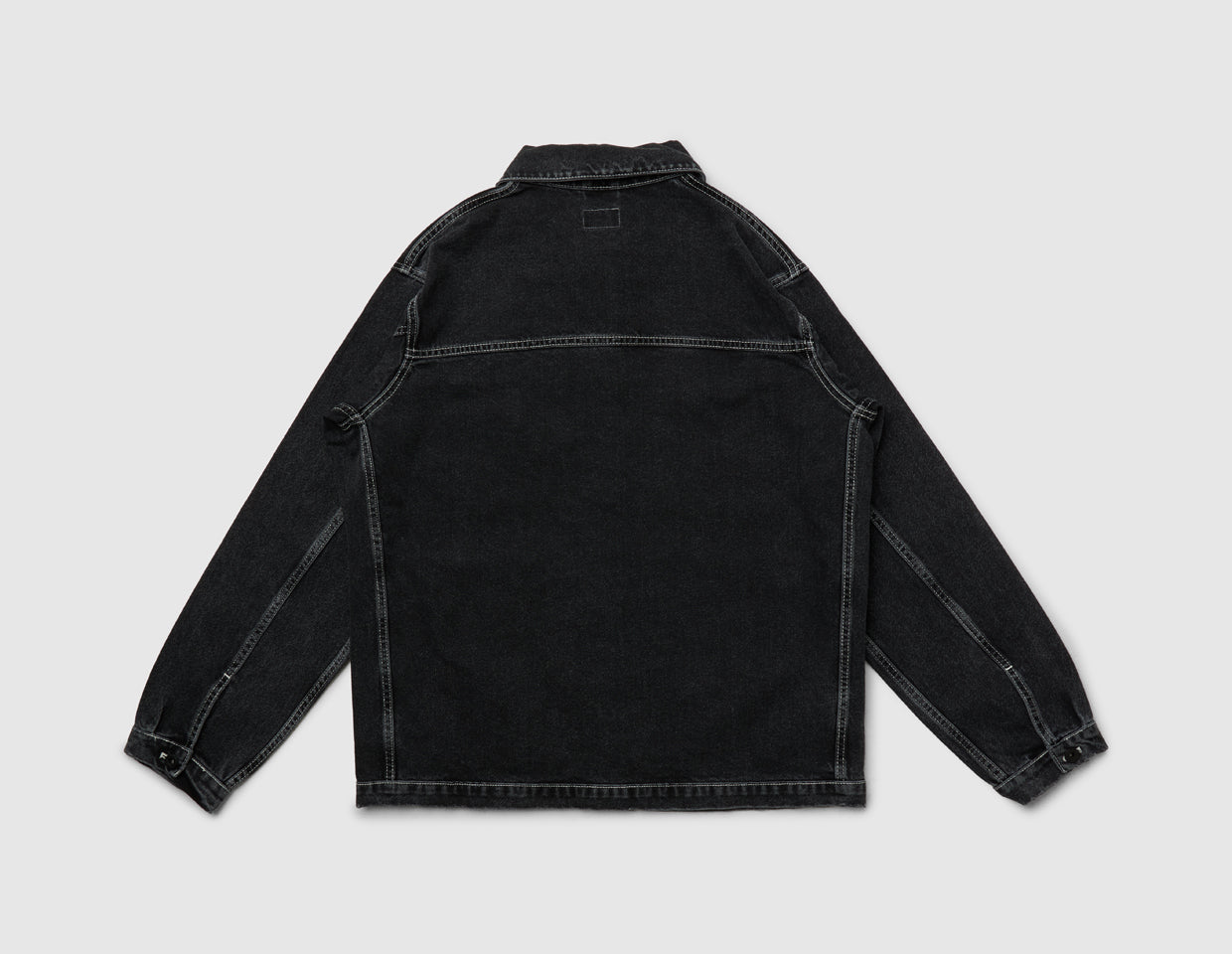 Stan Ray Coverall Jacket Stonewash / Black Denim – size? Canada