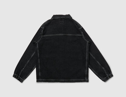 Stan Ray Coverall Jacket Stonewash / Black Denim