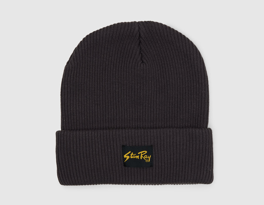 Stan Ray Fold Beanie / Washed Black