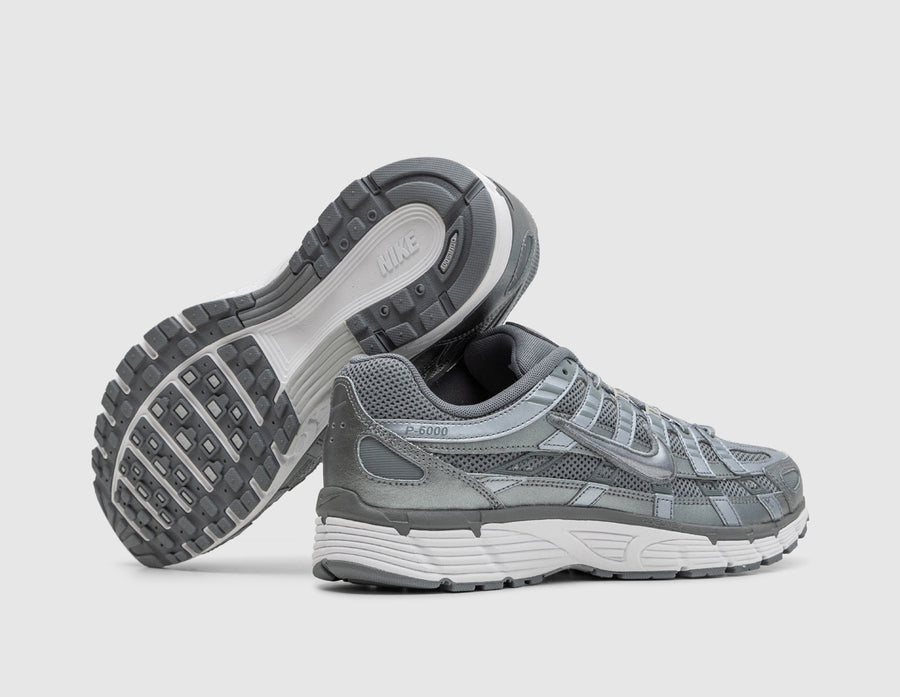Nike P-6000 / Metallic Cool Grey / Cool Grey - White