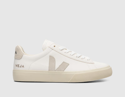 VEJA Women's Campo Extra White / Natural Suede - Sneakers