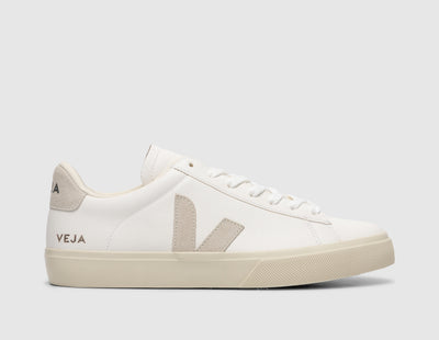 VEJA Campo Extra White / Natural Suede - Sneakers