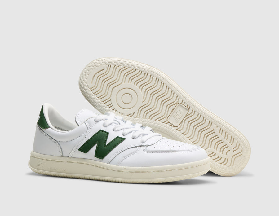 New Balance T500 White / Dark Alpine