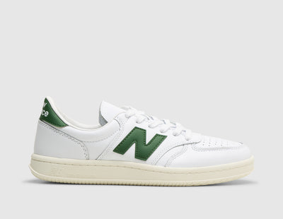 New Balance T500 White / Dark Alpine - Sneakers