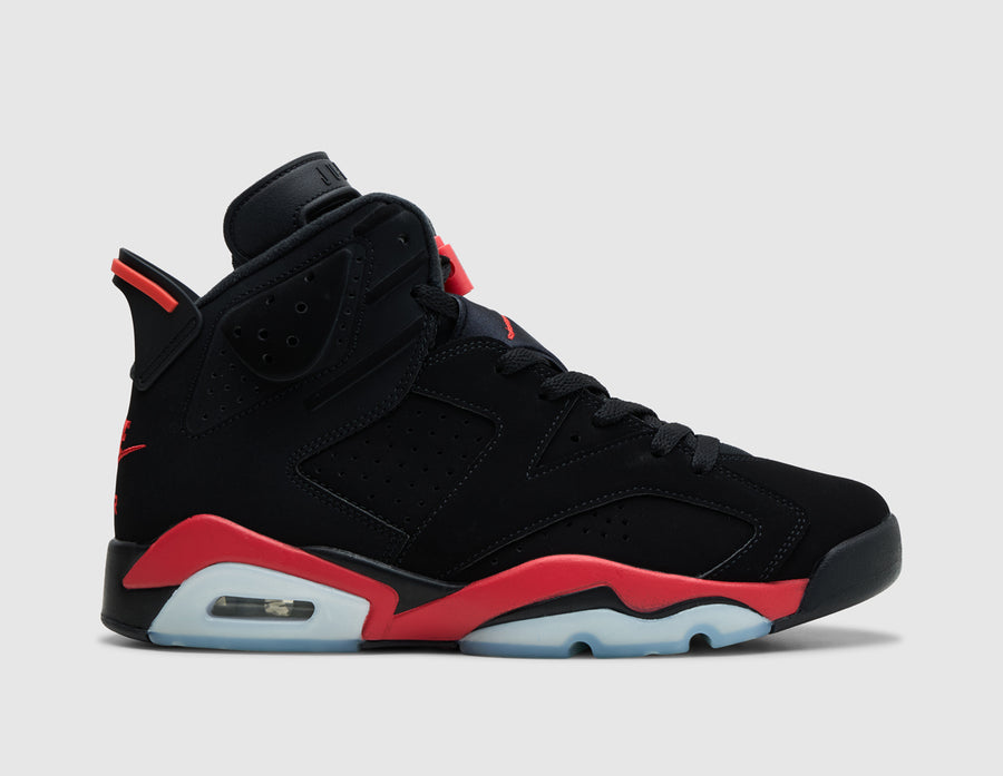 Jordan 6 Retro Infrared Black / Light Crimson