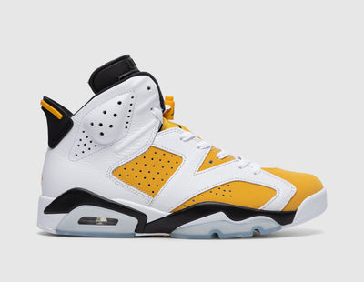 Jordan 6 Retro White / Yellow Ochre - Black - Sneakers