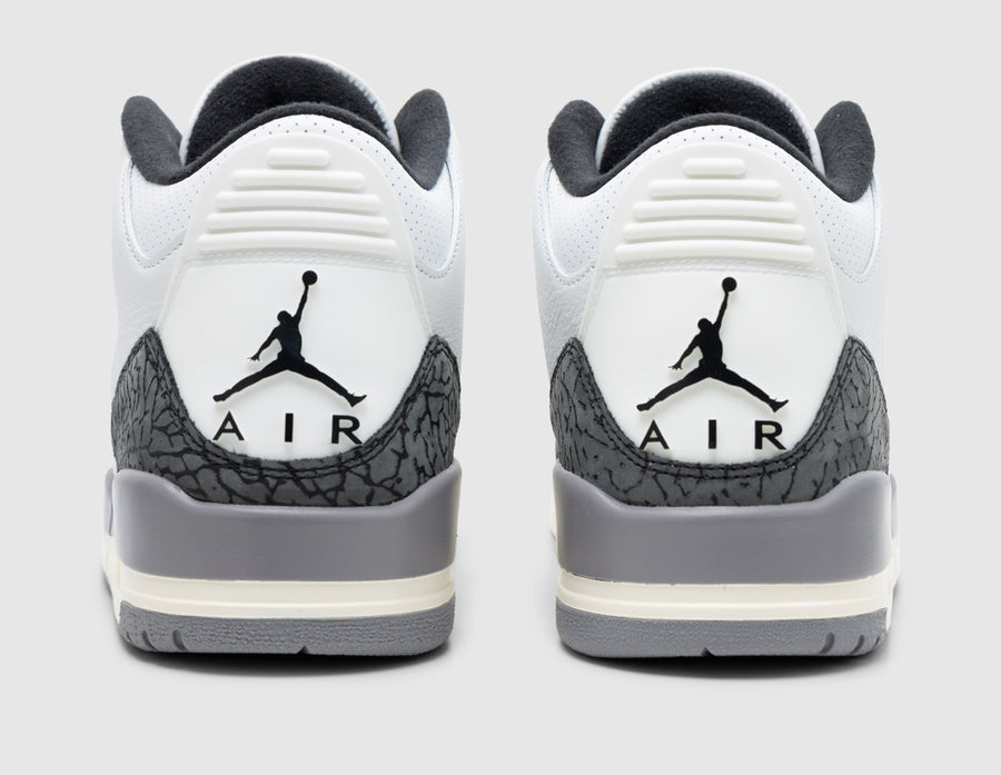 Air JORDAN 3 RETRO CEMENT GREY 8.5 White CT8532 106