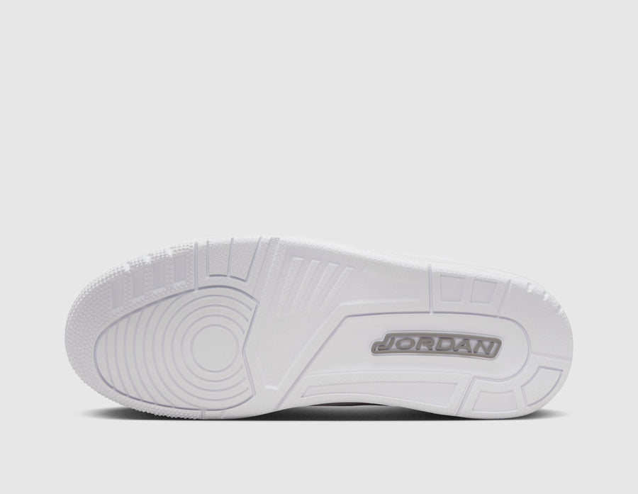 Jordan 3 Retro White / Metallic Silver - White