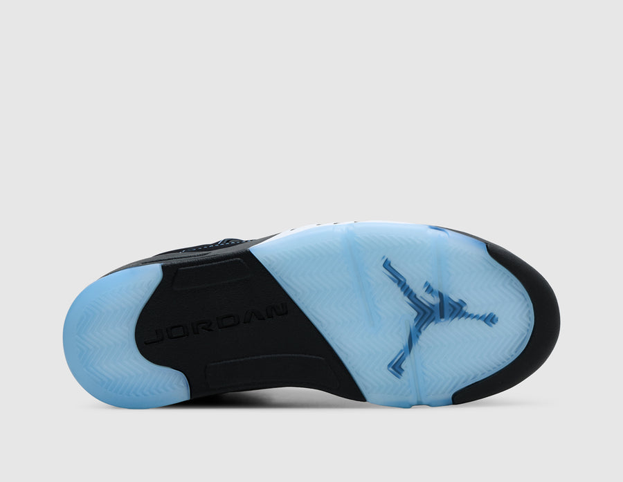 Jordan 5 Retro Black / University Blue - White