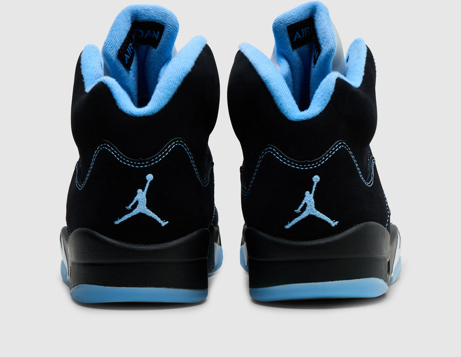 Jordan 5 Retro Black / University Blue - White