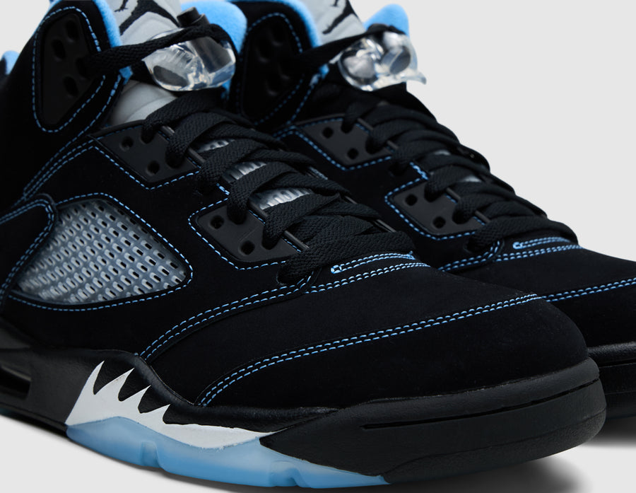 Jordan 5 Retro Black / University Blue - White