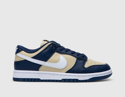 Nike Women's Dunk Low Next Nature Midnight Navy / White - Team Gold - Sneakers