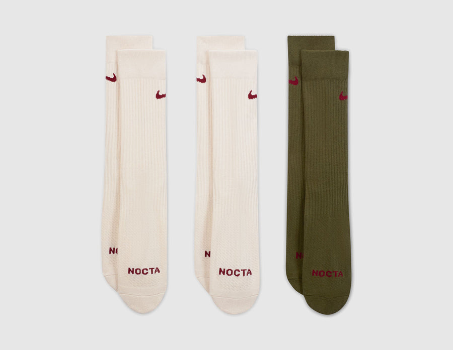 Nike NOCTA Crew Socks (3 Pack) / Multi
