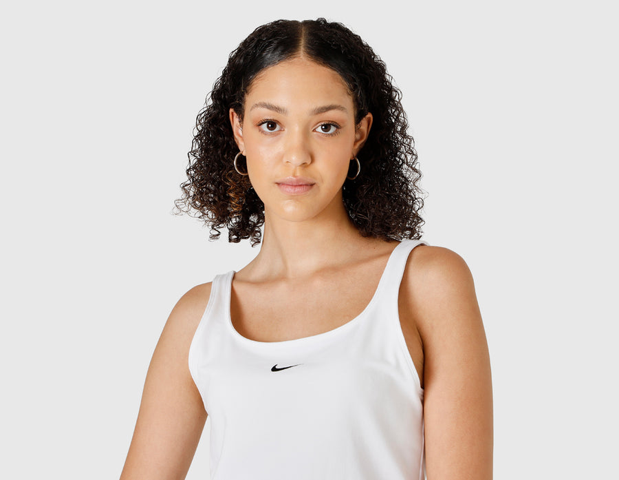 Nike Women's Sportswear Essential Cami Tank White / Black